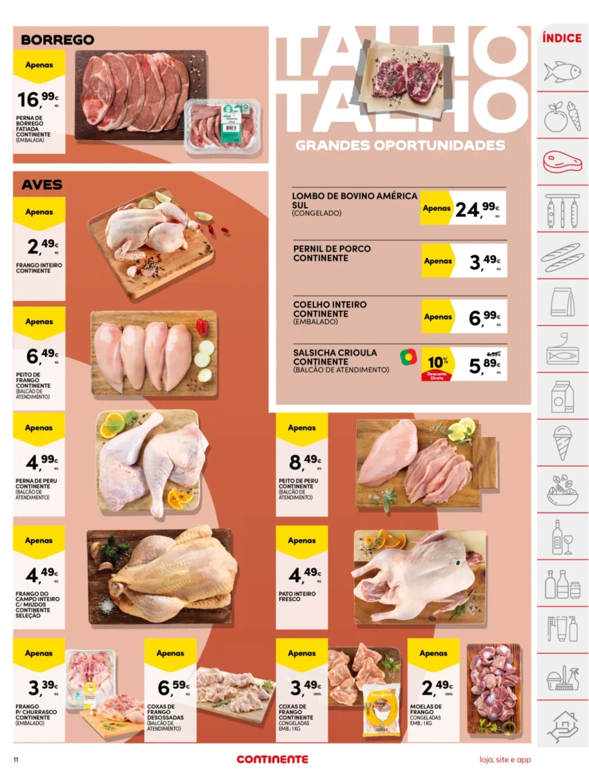 Página 11 do Antevisão Folheto Continente