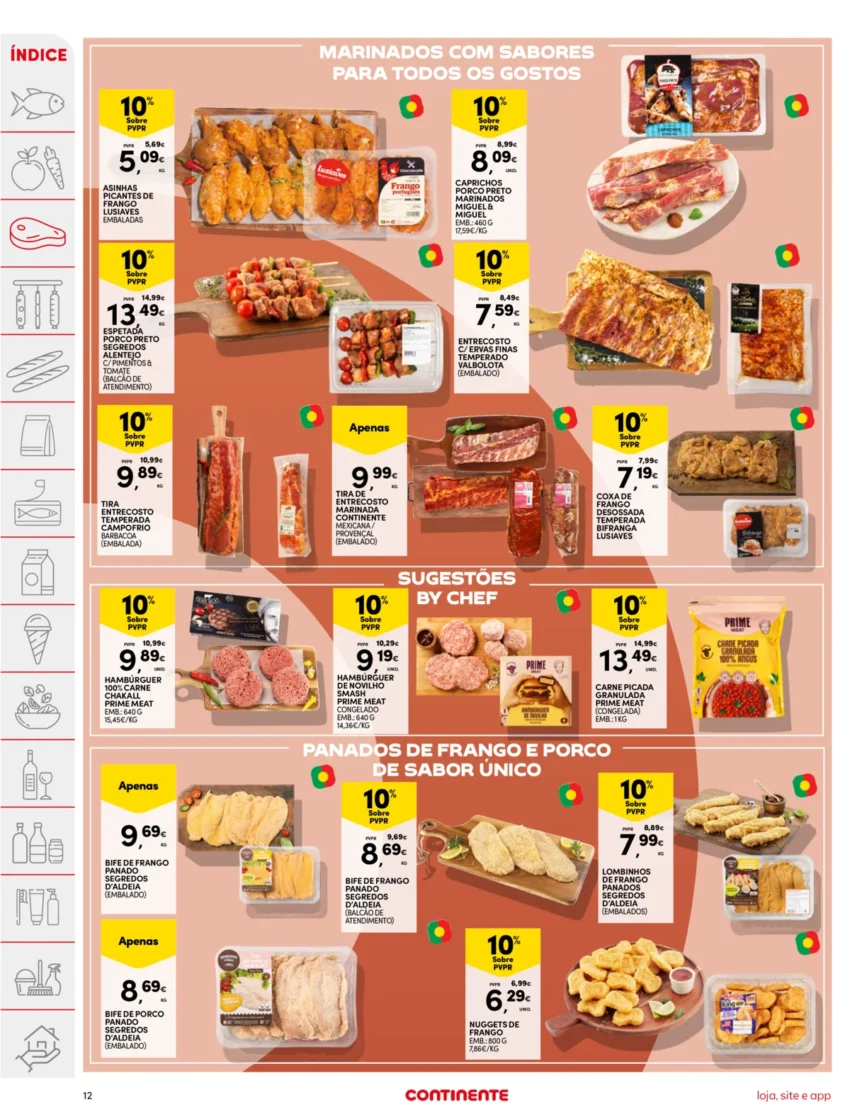 Página 12 do Antevisão Folheto Continente