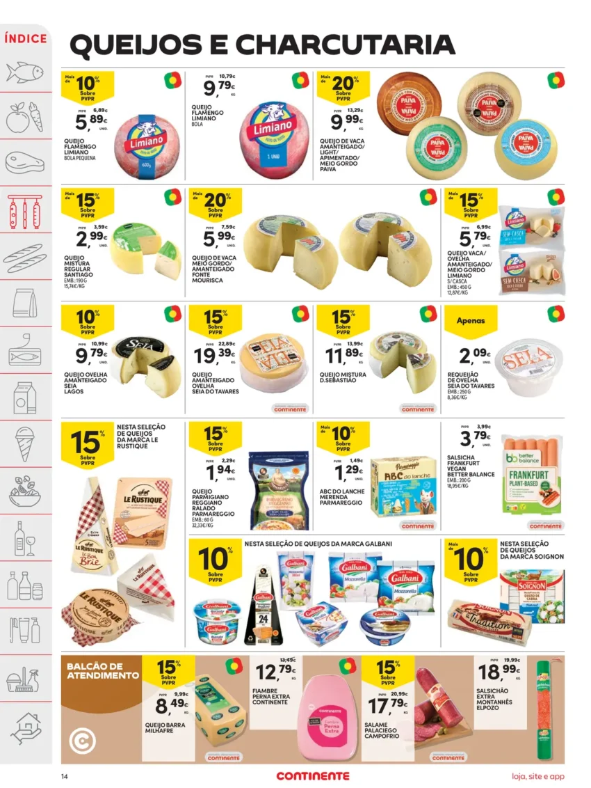Página 14 do Antevisão Folheto Continente