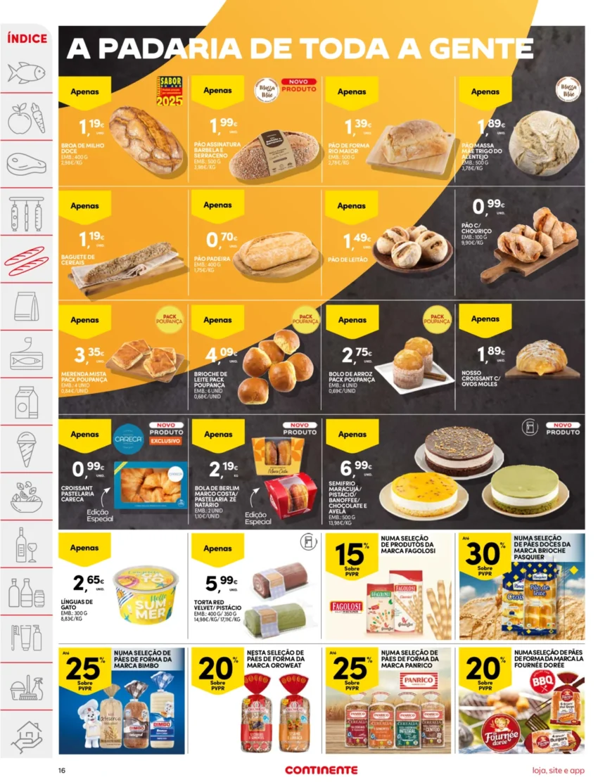 Página 16 do Antevisão Folheto Continente