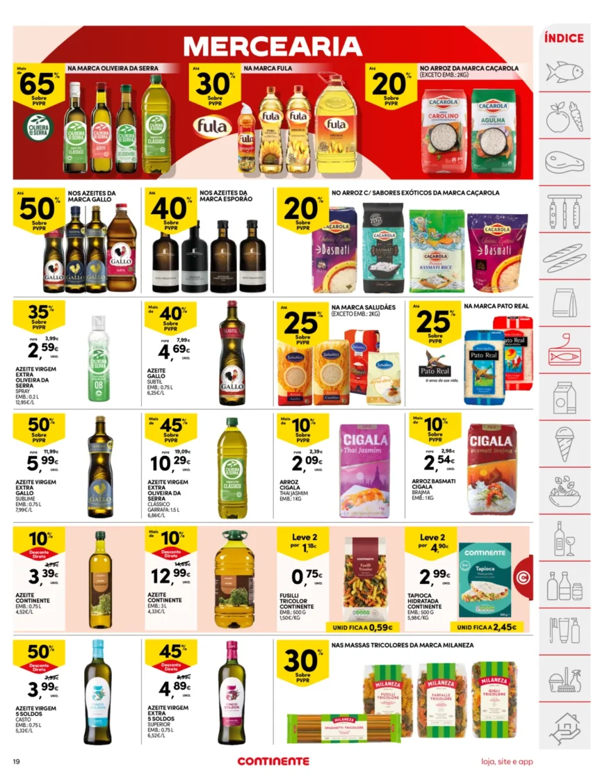 Página 19 do Antevisão Folheto Continente