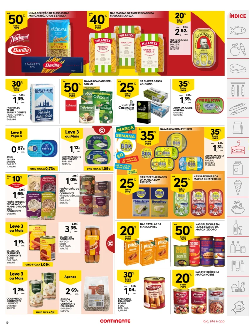 Página 19 do Antevisão Folheto Continente