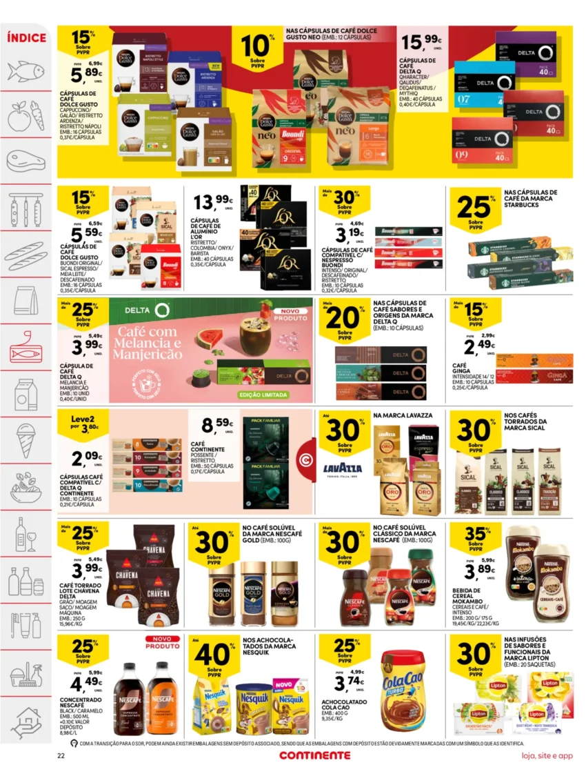 Página 22 do Antevisão Folheto Continente