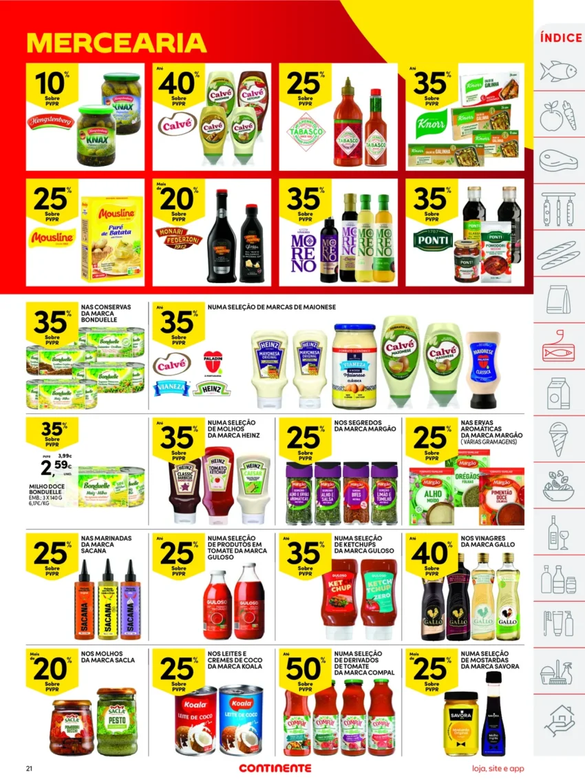 Página 23 do Antevisão Folheto Continente