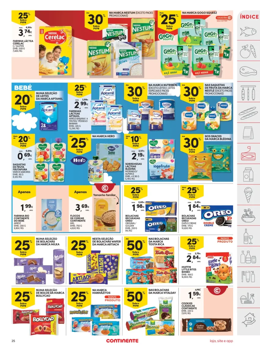 Página 25 do Antevisão Folheto Continente