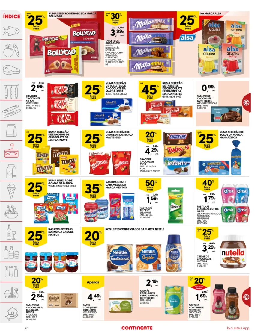 Página 26 do Antevisão Folheto Continente