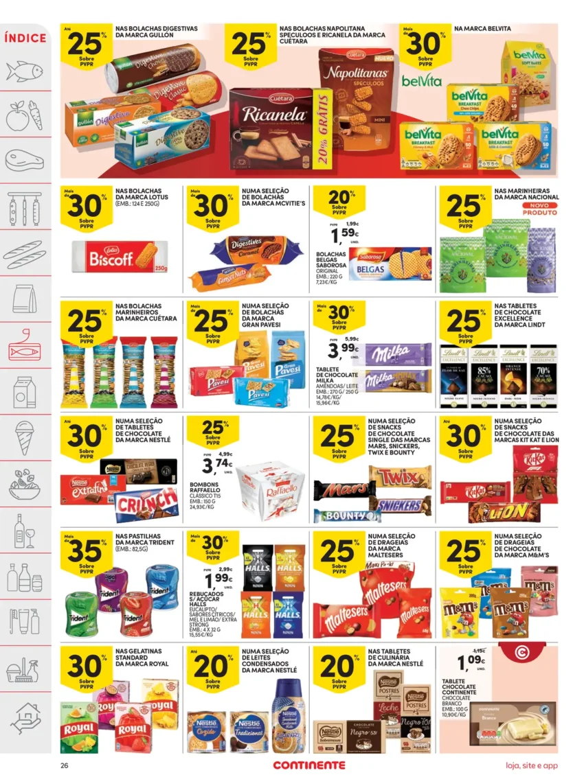 Página 26 do Antevisão Folheto Continente