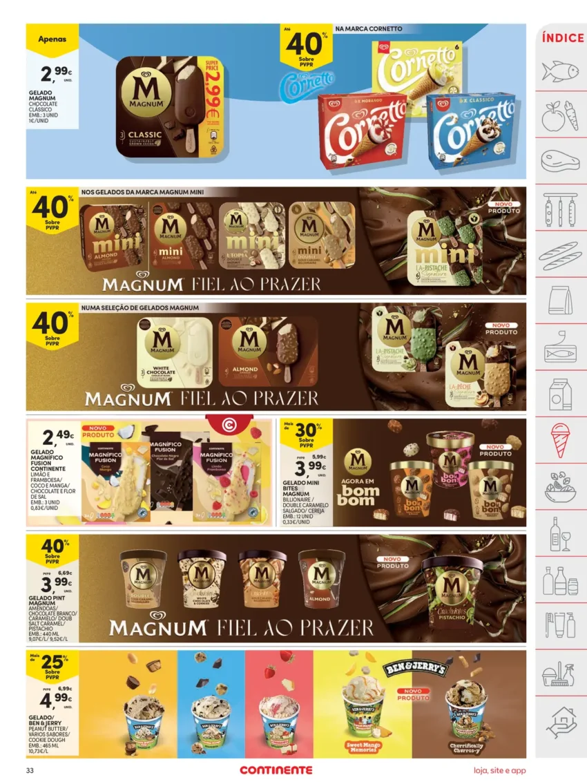 Página 33 do Antevisão Folheto Continente