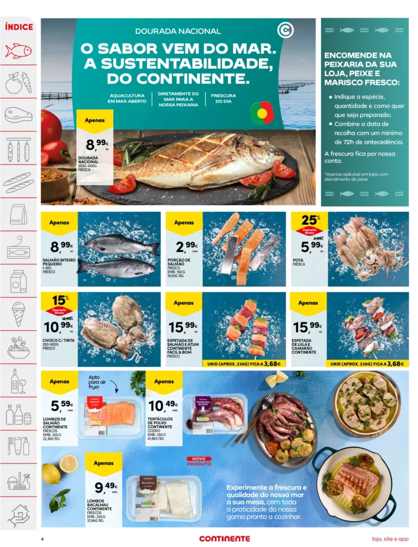 Página 4 do Antevisão Folheto Continente