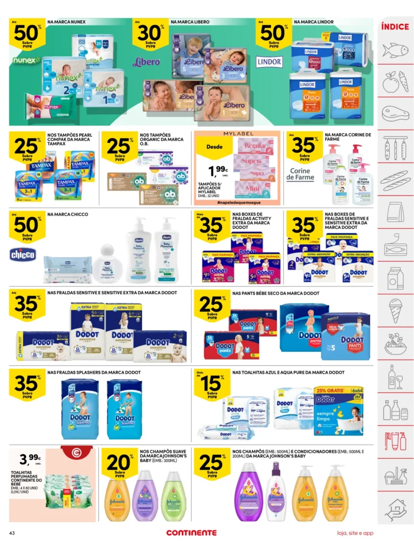Página 43 do Antevisão Folheto Continente