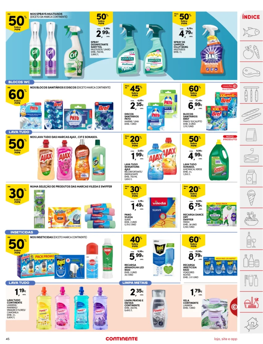 Página 45 do Antevisão Folheto Continente