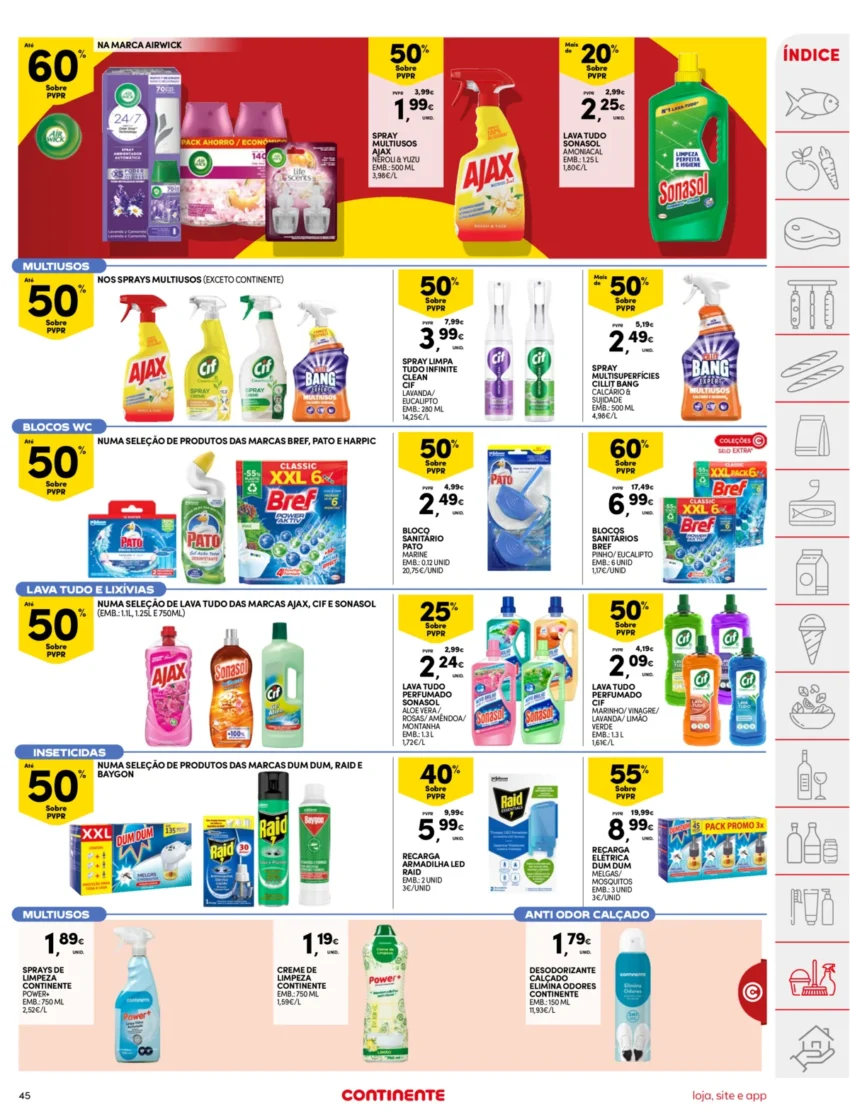 Página 45 do Antevisão Folheto Continente