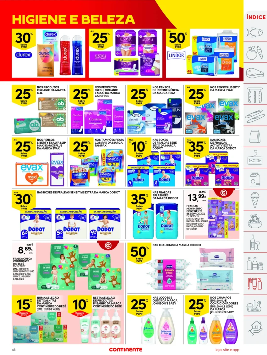 Página 45 do Antevisão Folheto Continente