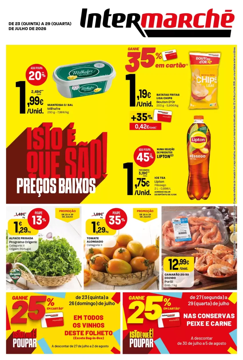 Página 1 do Antevisão Folheto Intermarché