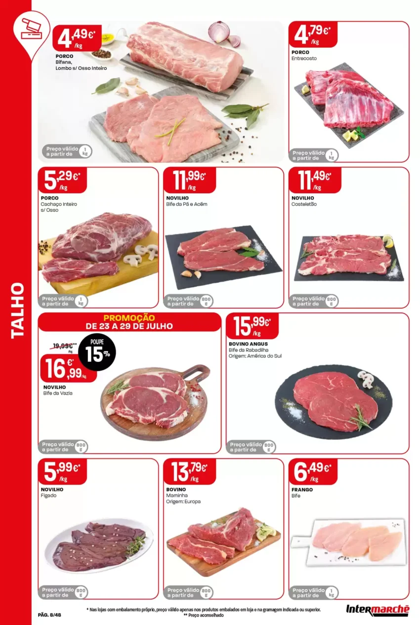 Página 8 do Antevisão Folheto Intermarché