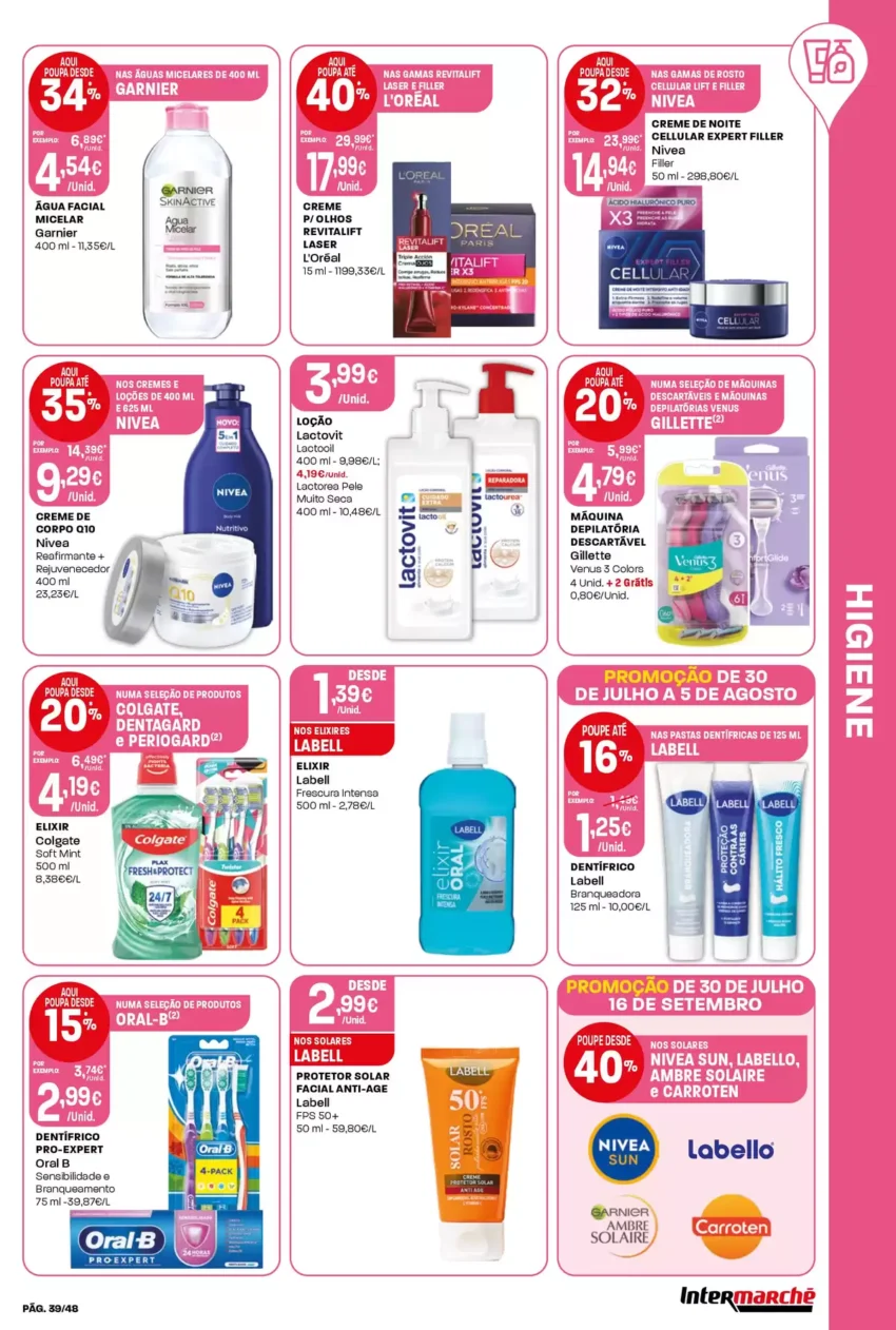 Página 39 do Antevisão Folheto Intermarché