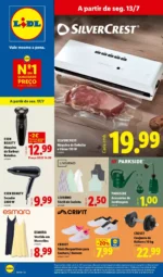 Capa do Antevisão Folheto LiDL Novidades