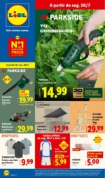 Capa do Antevisão Folheto LiDL Novidades