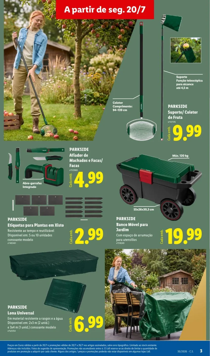 Página 3 do Antevisão Folheto LiDL Novidades