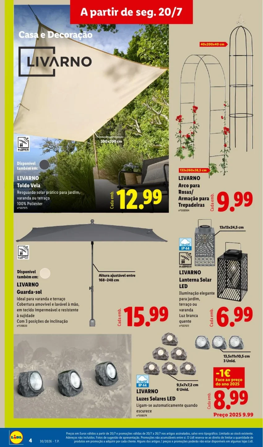 Página 4 do Antevisão Folheto LiDL Novidades