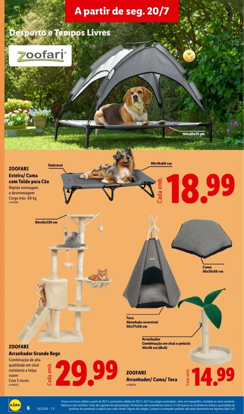 Página 6 do Antevisão Folheto LiDL Novidades