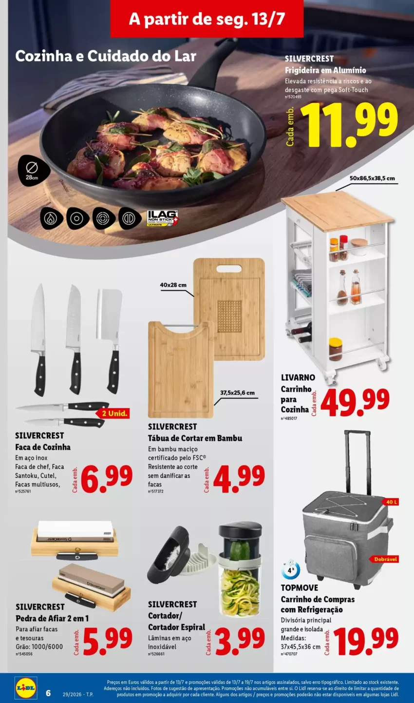 Página 6 do Antevisão Folheto LiDL Novidades
