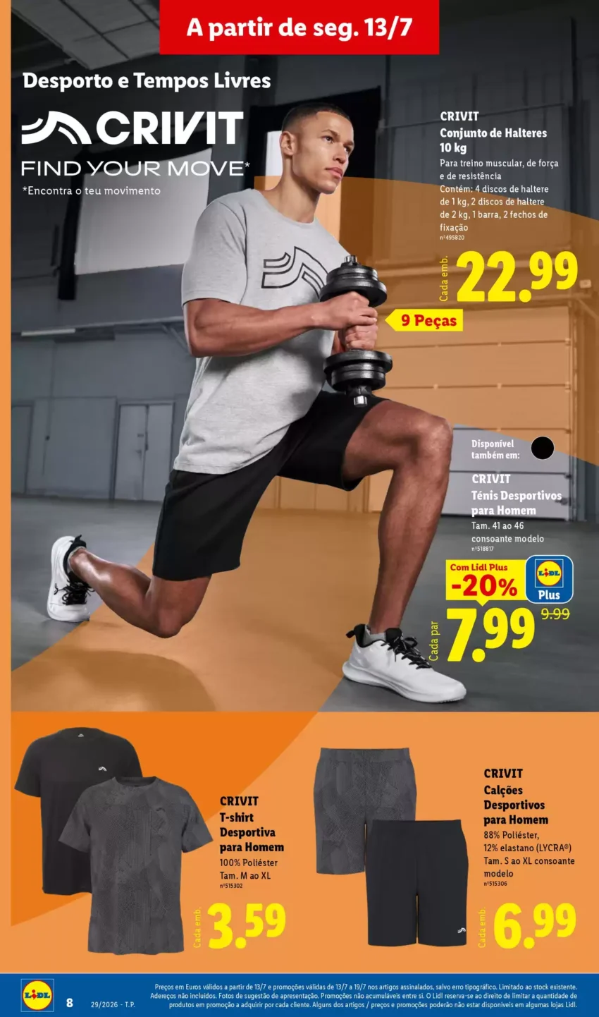 Página 8 do Antevisão Folheto LiDL Novidades
