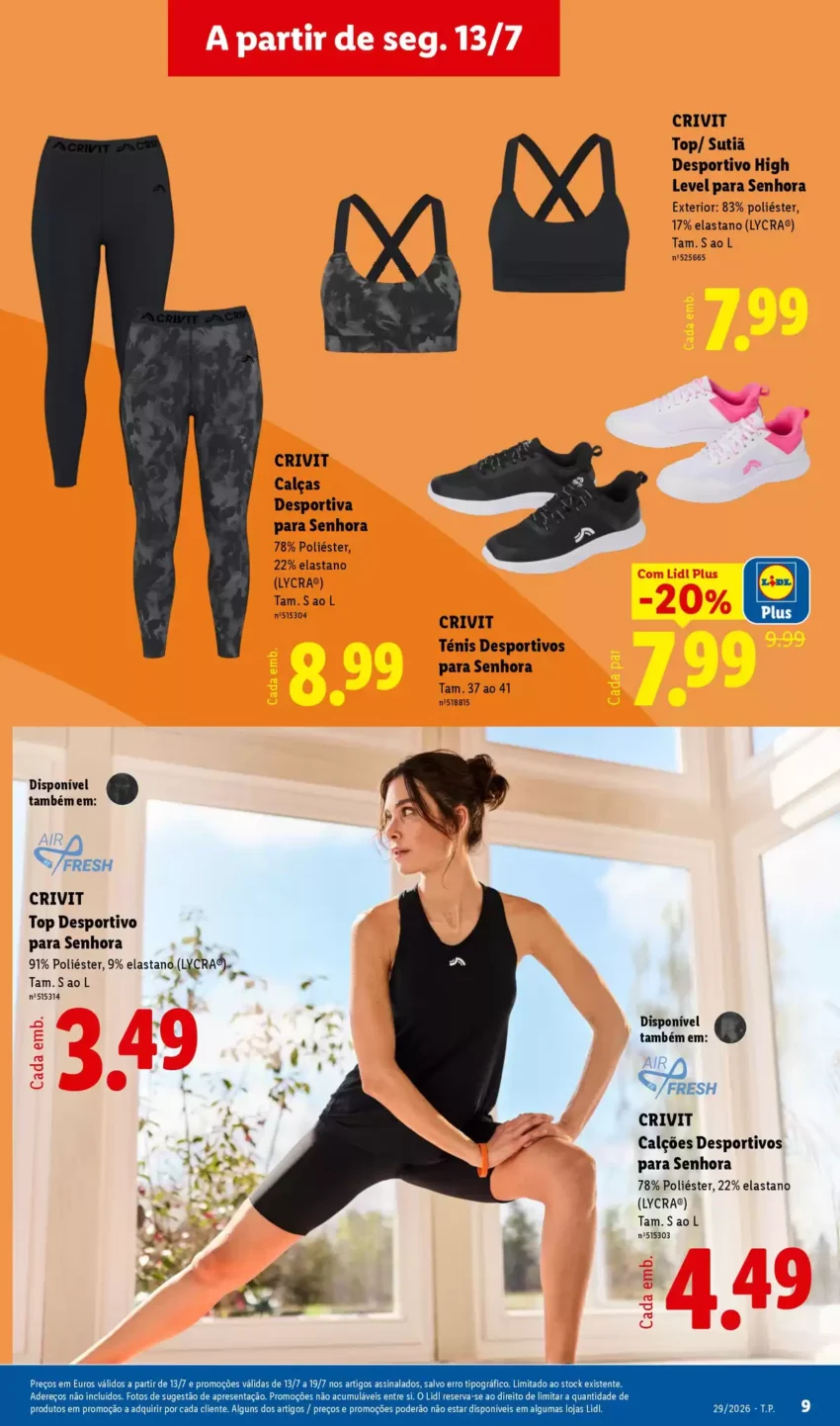 Página 9 do Antevisão Folheto LiDL Novidades