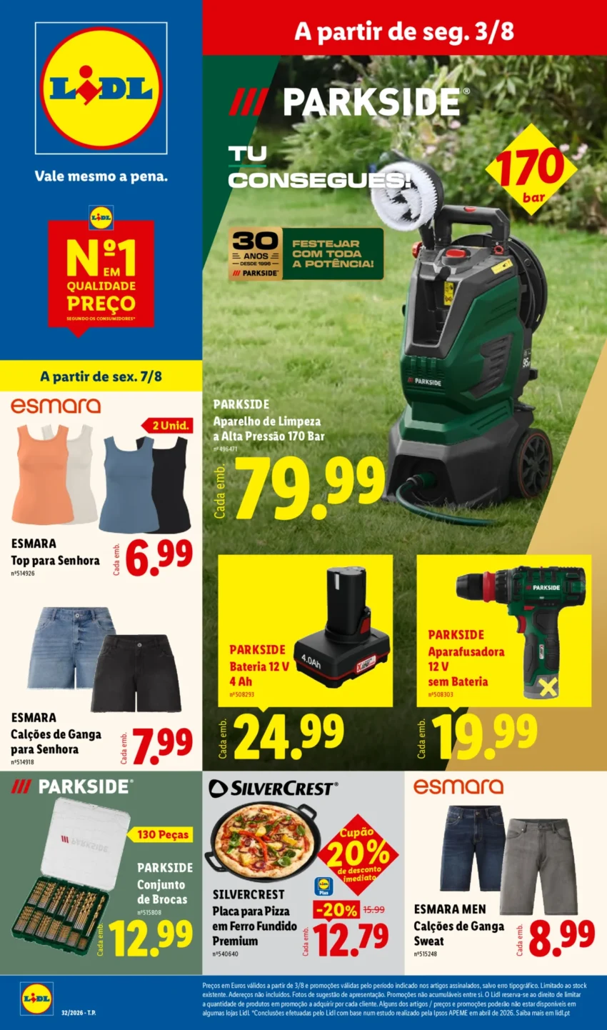 Página 1 do Antevisão Folheto LiDL Novidades