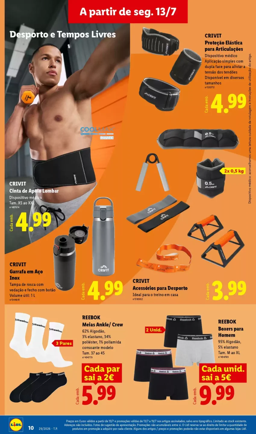 Página 10 do Antevisão Folheto LiDL Novidades