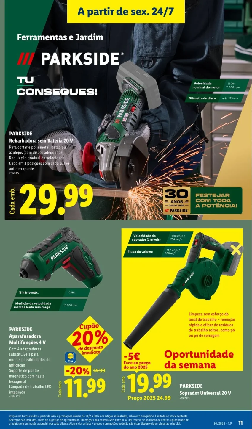 Página 11 do Antevisão Folheto LiDL Novidades
