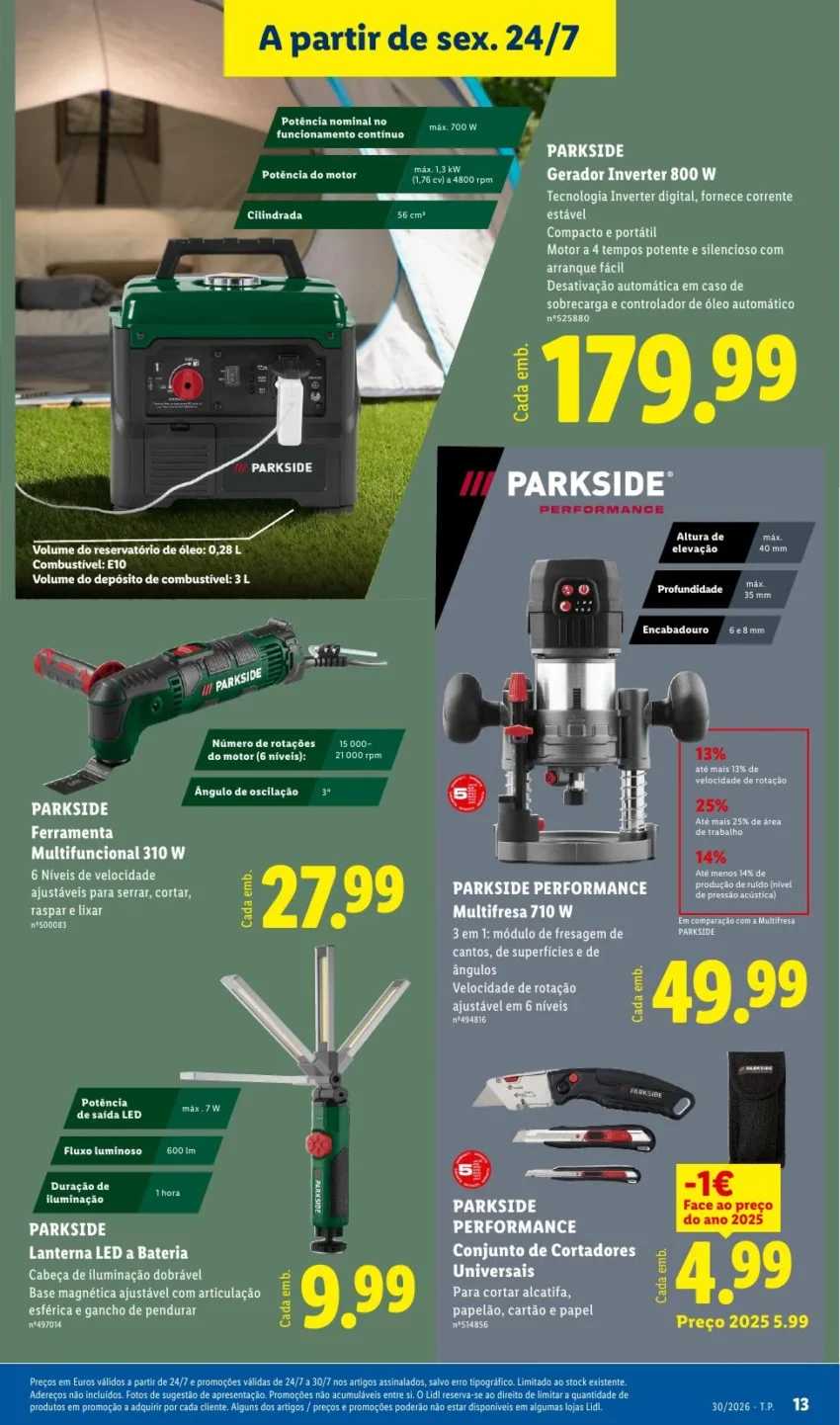 Página 13 do Antevisão Folheto LiDL Novidades
