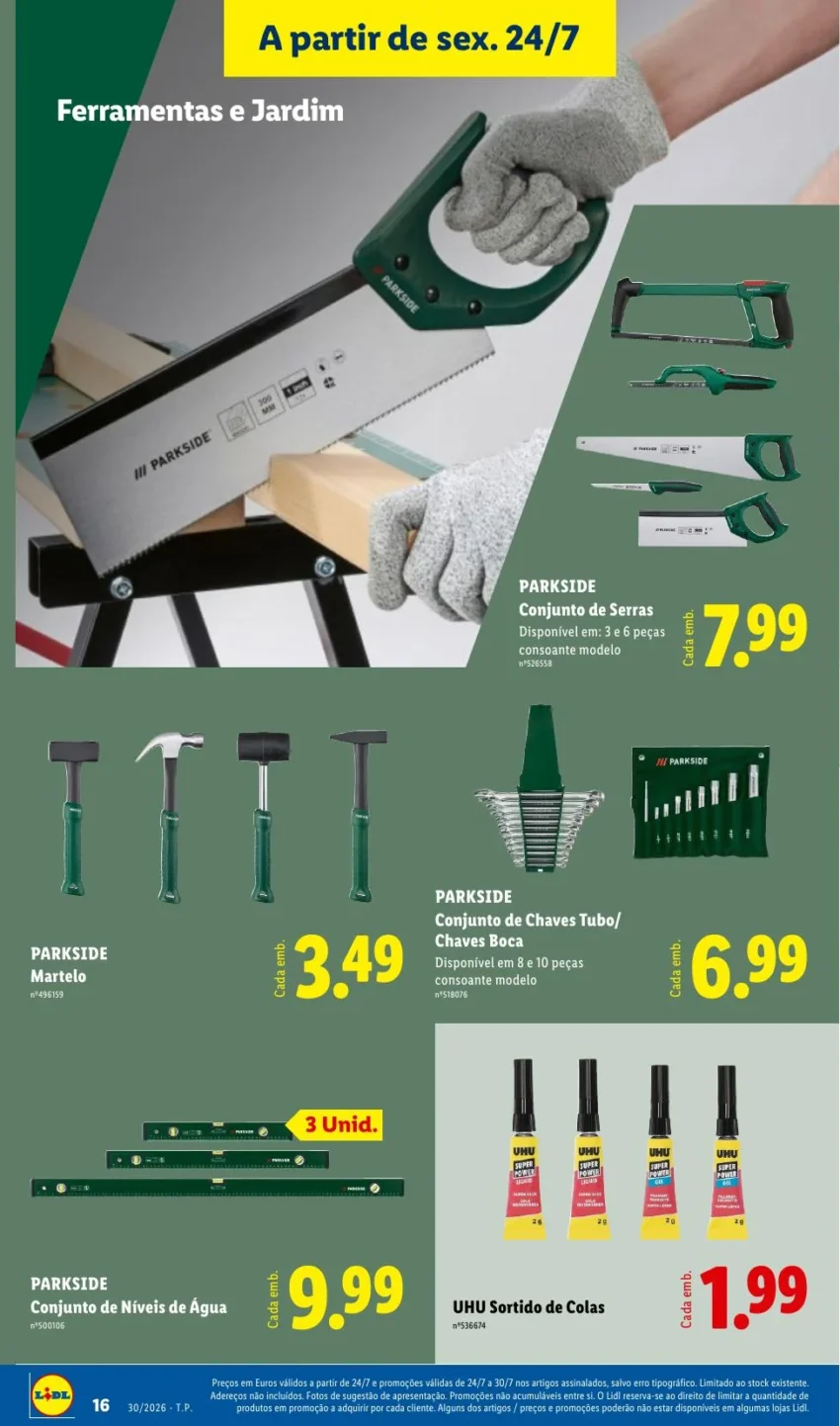 Página 16 do Antevisão Folheto LiDL Novidades