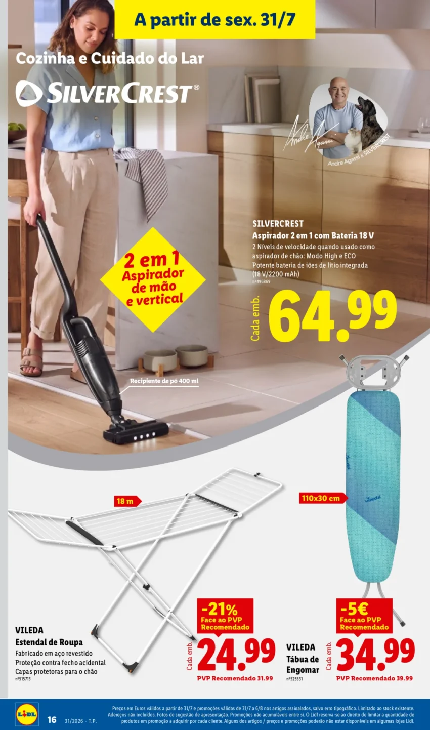 Página 16 do Antevisão Folheto LiDL Novidades