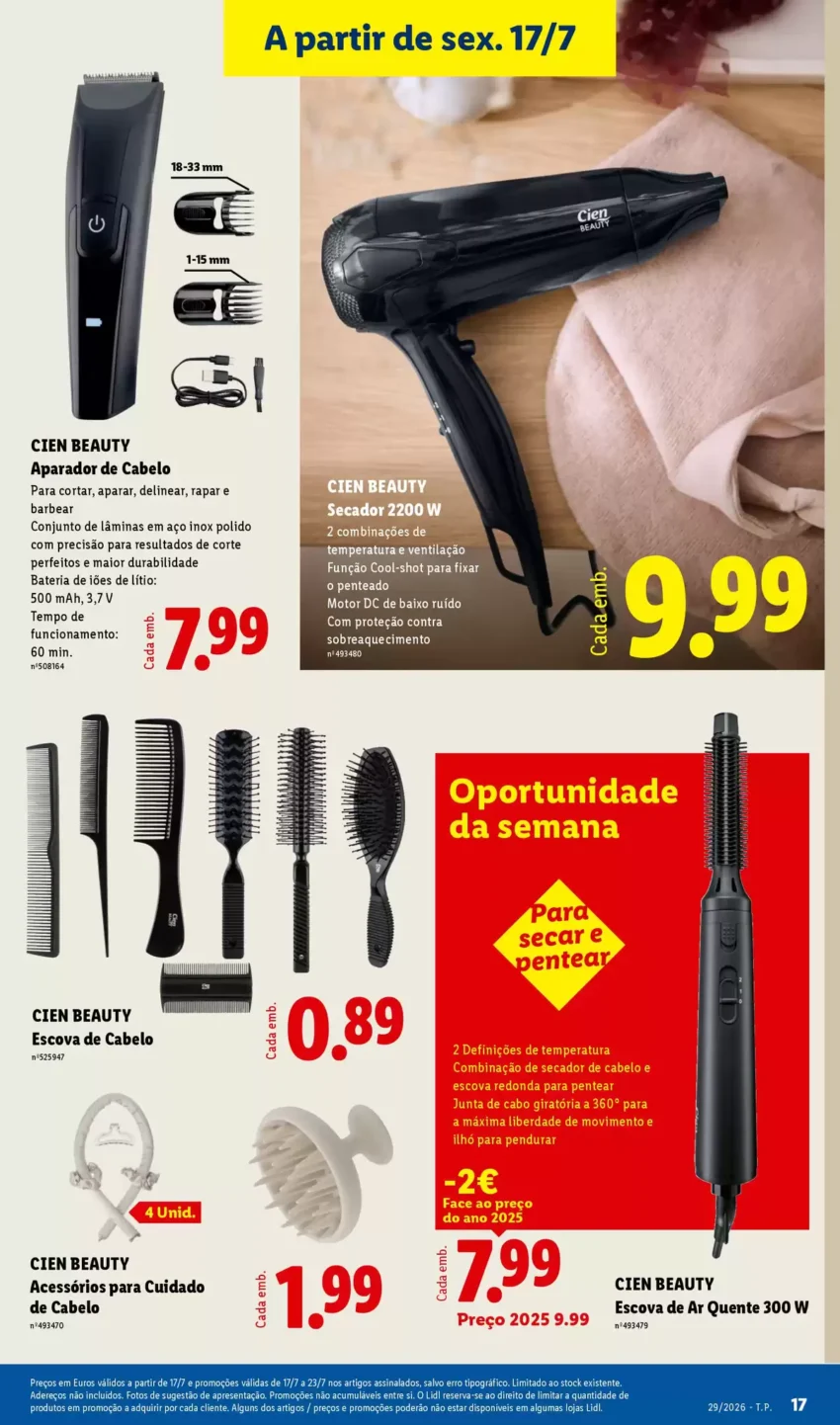 Página 17 do Antevisão Folheto LiDL Novidades