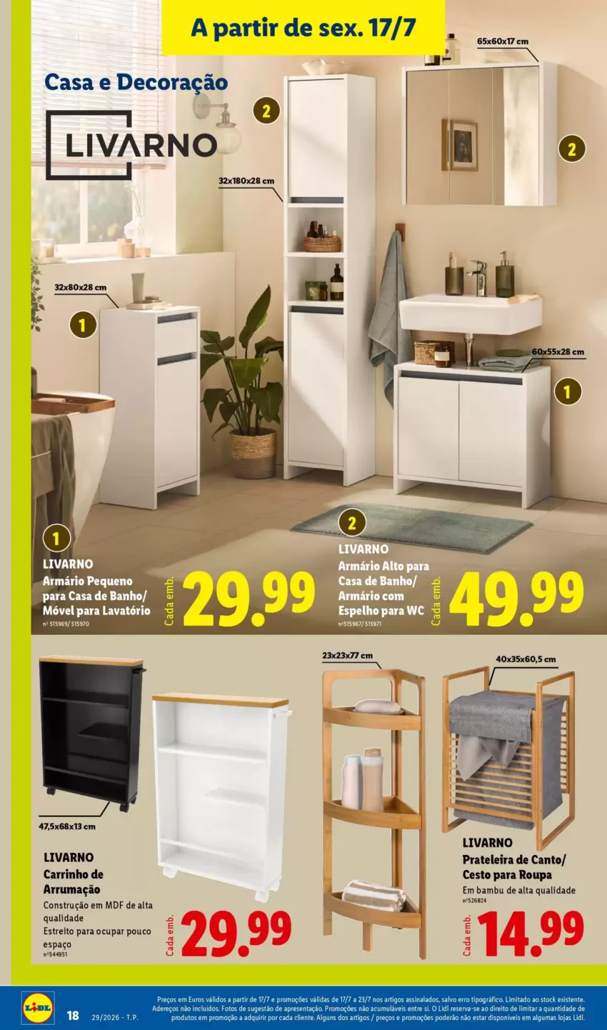 Página 18 do Antevisão Folheto LiDL Novidades