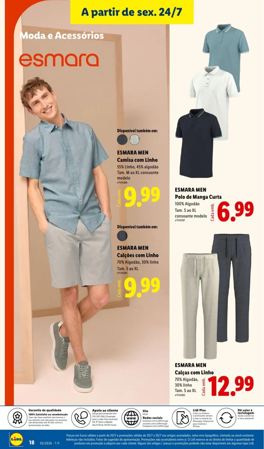 Página 18 do Antevisão Folheto LiDL Novidades