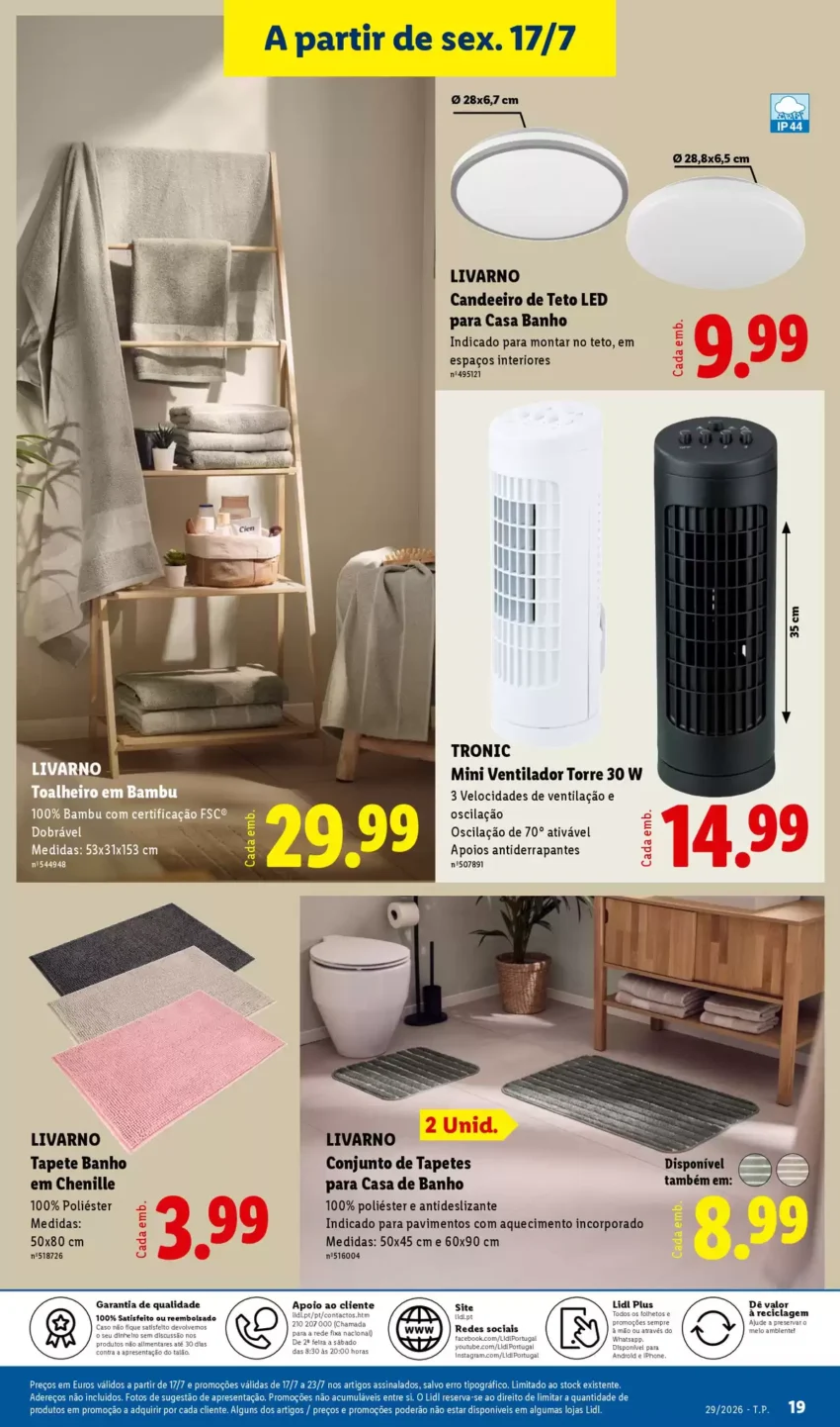 Página 19 do Antevisão Folheto LiDL Novidades