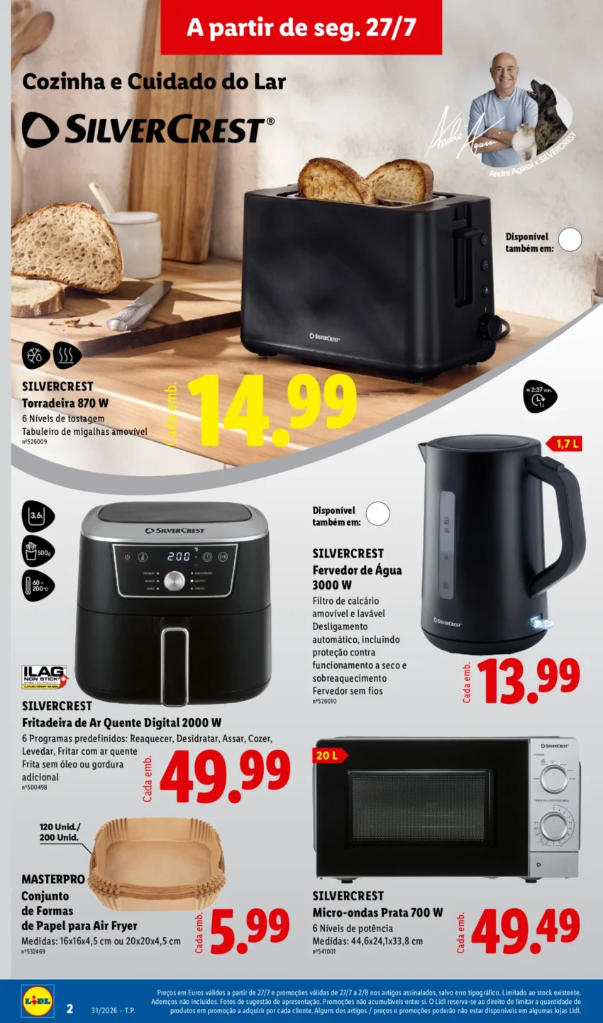 Página 2 do Antevisão Folheto LiDL Novidades