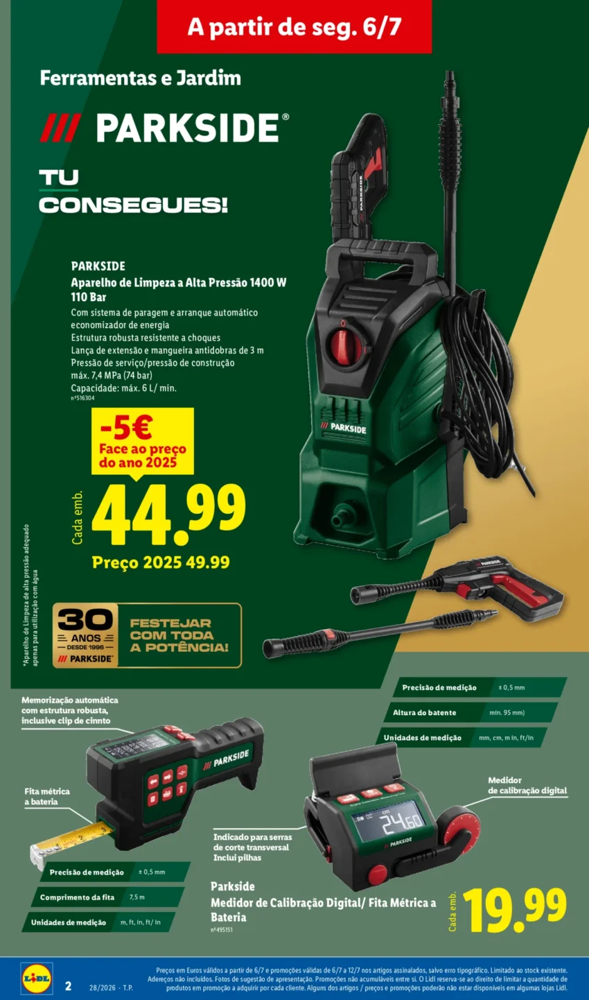 Página 2 do Antevisão Folheto LiDL Novidades