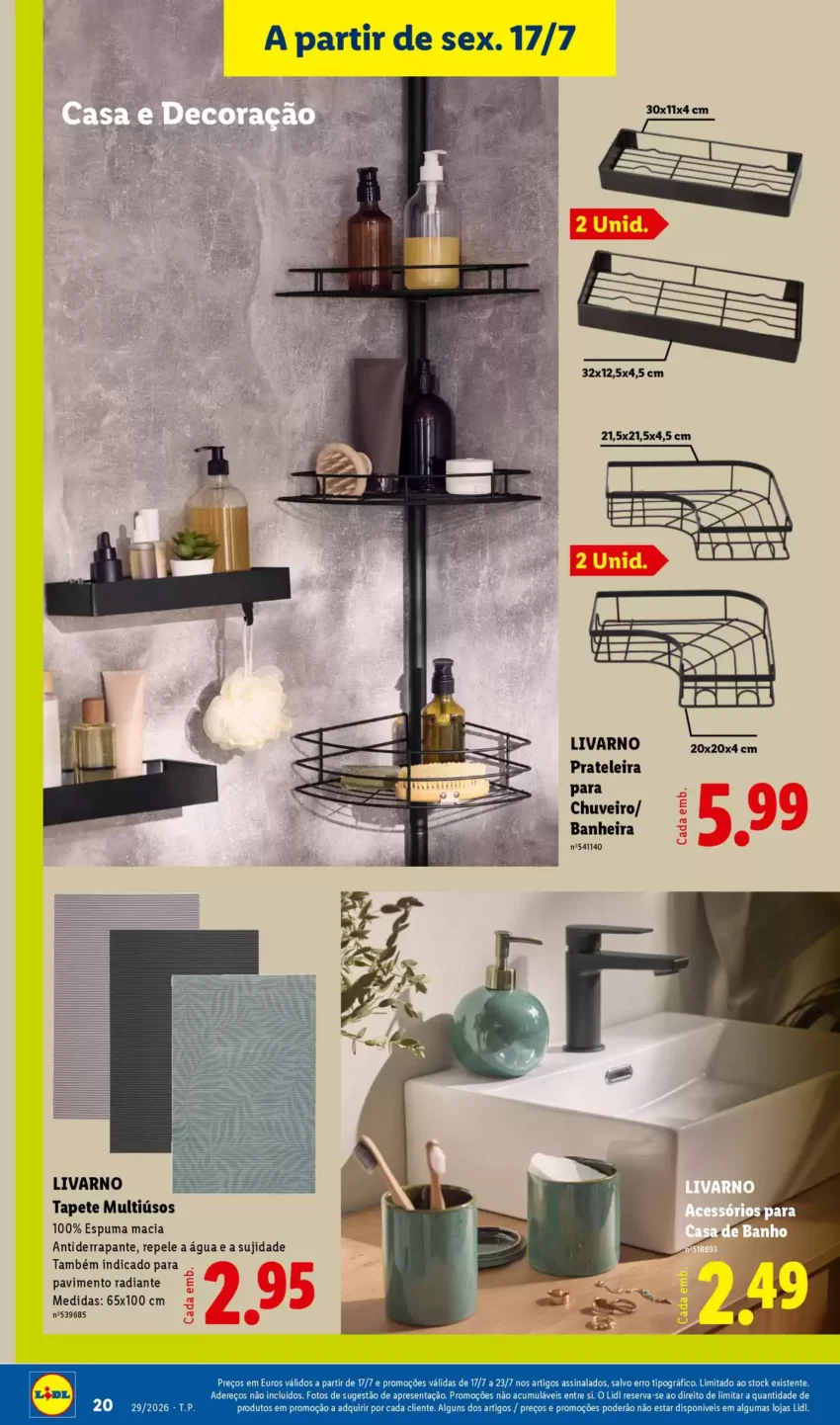 Página 20 do Antevisão Folheto LiDL Novidades
