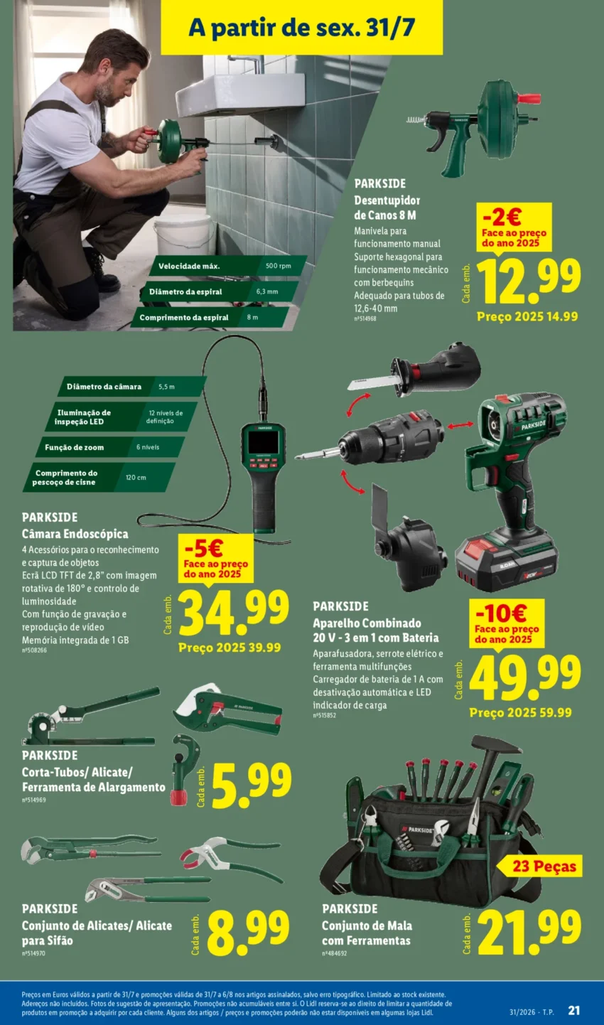 Página 21 do Antevisão Folheto LiDL Novidades