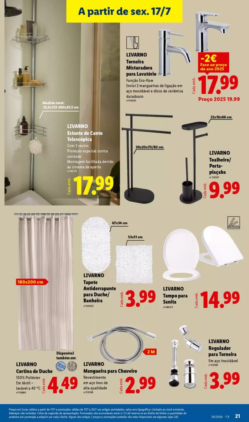 Página 21 do Antevisão Folheto LiDL Novidades