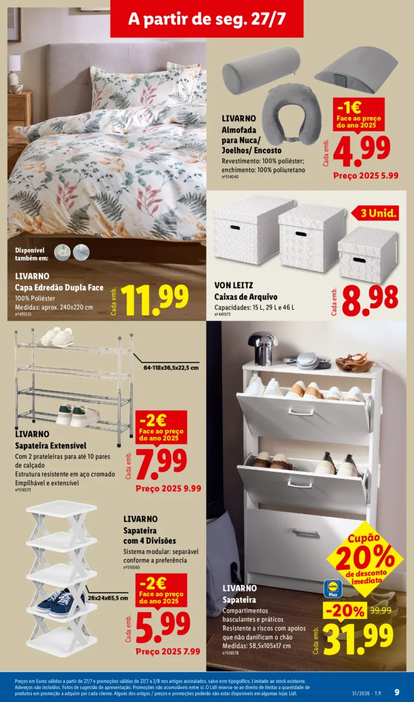 Página 9 do Antevisão Folheto LiDL Novidades