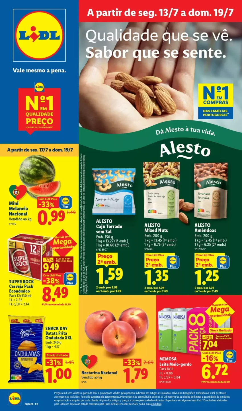 Página 1 do Antevisão Folheto LiDL Promoções