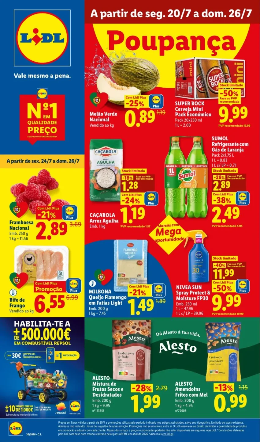 Página 1 do Antevisão Folheto LiDL Promoções