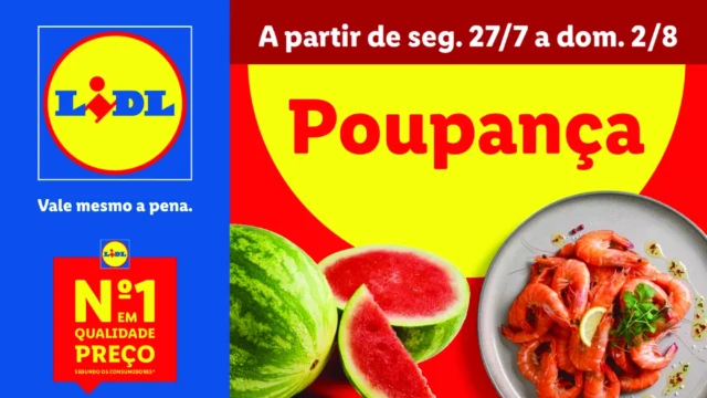 Antevisão Folheto Lidl Promoções (27 julho a 2 agosto)