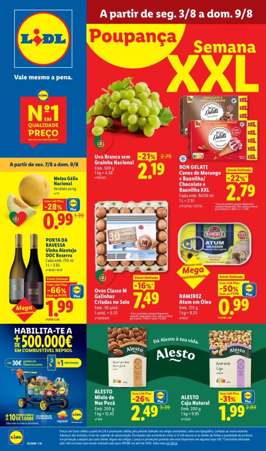 Página 1 do Antevisão Folheto LiDL Promoções