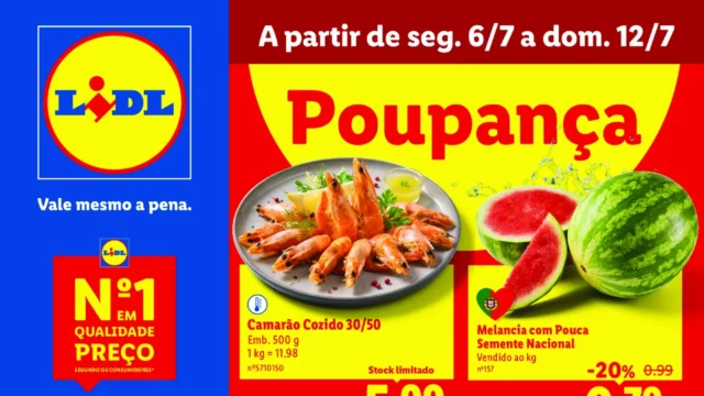 Antevisão Folheto Lidl Promoções (6 a 12 julho)