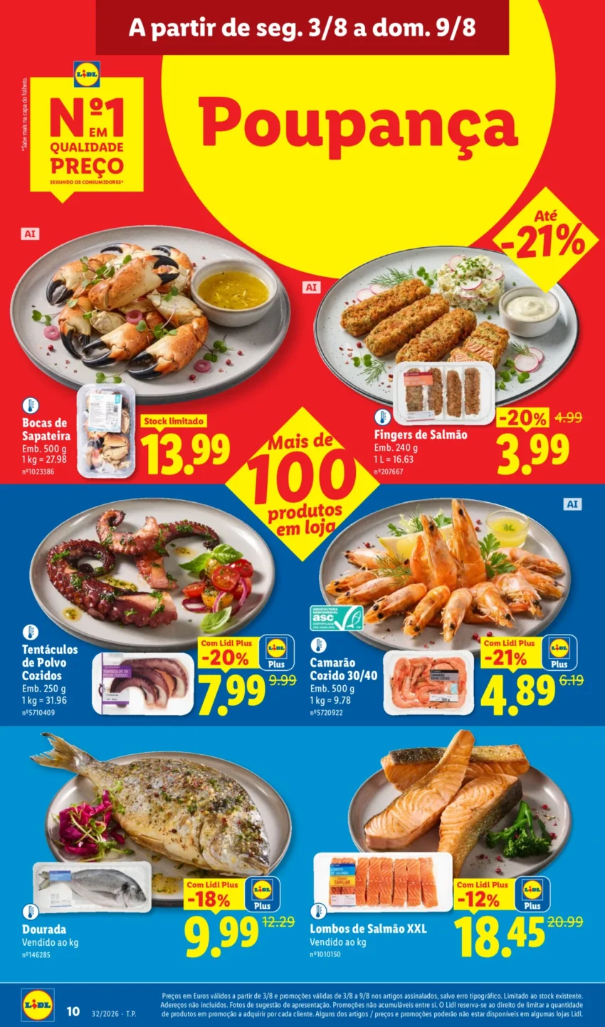 Página 10 do Antevisão Folheto LiDL Promoções